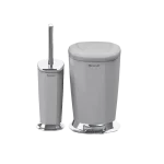 برس توالت و سطل زباله ایمن آب - Image 5