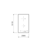اجاق گاز دو شعله مشکی برقی 0022 بیمکث - Image 2